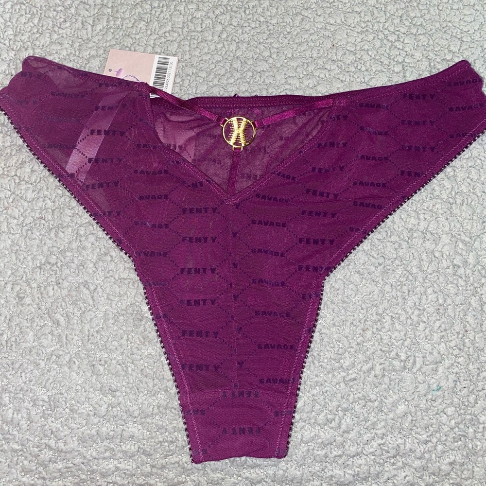 Savage X Fenty Brazilian Logo Panties